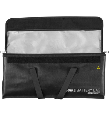 Accurat Bike Battery Bag sacoche ignifuge pour batterie de vélo électrique (noir)