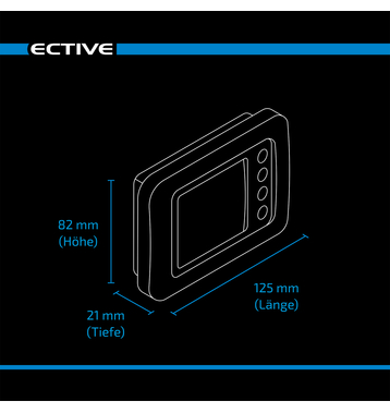 ECTIVE BM X Moniteur de batterie avec shunt 500A et application Bluetooth