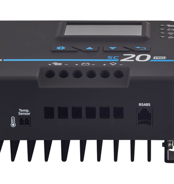 ECTIVE SC 20 Pro MPPT Rgulateur panneau solaire 20A pour 12V/24V Batteries