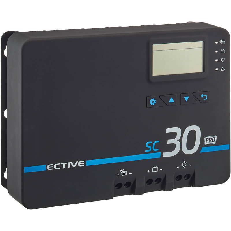 ECTIVE SC 30 Pro MPPT Régulateur panneau solaire 30A pour 12V/24V Batt