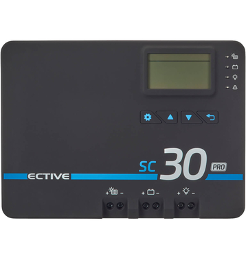 ECTIVE SC 30 Pro MPPT Rgulateur panneau solaire 30A pour 12V/24V Batteries