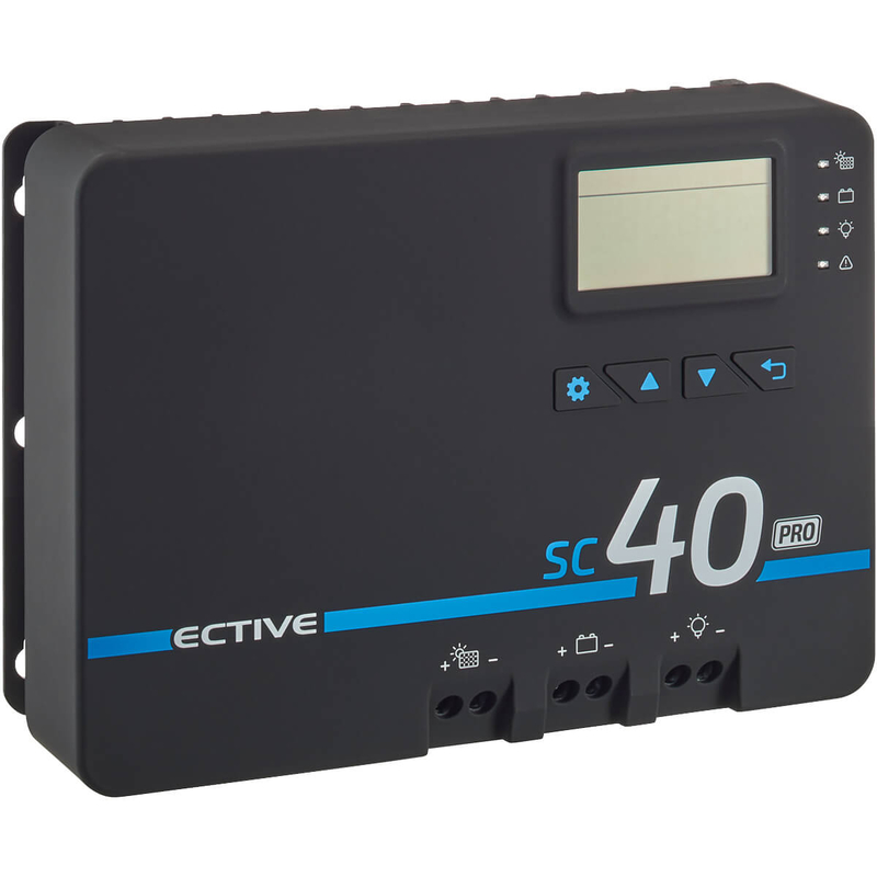 ECTIVE SC 40 Pro MPPT Régulateur panneau solaire 40A pour 12V/24V Batt