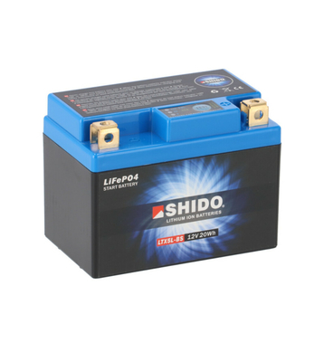 SHIDO LTX5L-BS Batterie moto 1,6Ah 12V YTX5L-BS