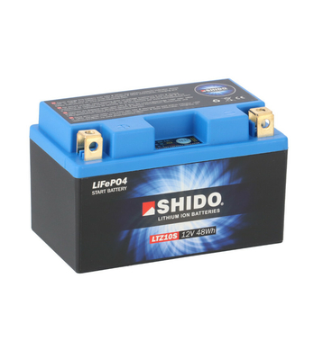 SHIDO LTZ10S Batterie moto 4Ah 12V YTZ10S