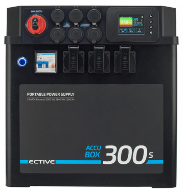 ECTIVE AccuBox 300S générateur solaire 3000W 3840Wh station électrique portable