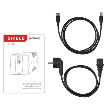 Accurat UPS Shield 1000 UPS Onduleur Line-Interactif 1000VA 230V
